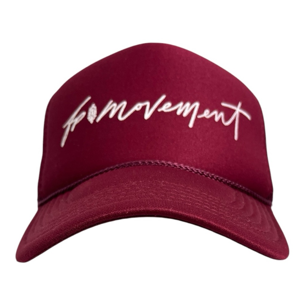 FP Movement Trucker Hat/Cap by OTTO - Magenta - One Size
